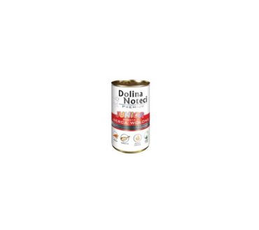 DOLINA NOTECI PREMIUM JUNIOR z sercami wołowymi 400 g
