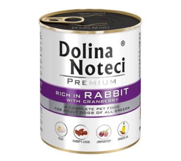 DOLINA NOTECI PREMIUM bogata w krolika z zurawina 800 g