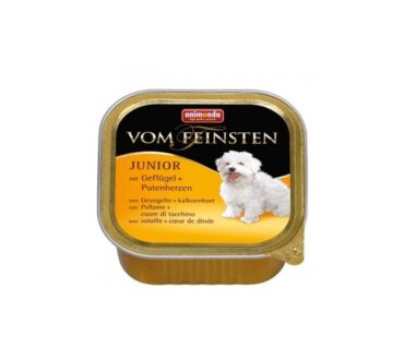 ANIMONDA Vom Feinsten JUNIOR Drób i Serca Indyka 150g