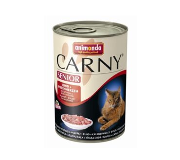 ANIMONDA Carny SENIOR Wołowina i Serca Indyka 400g