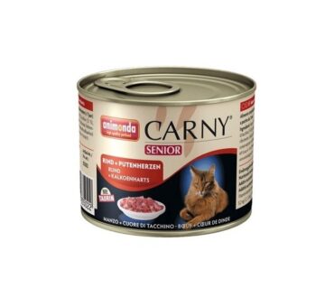 ANIMONDA Carny SENIOR Wołowina i Serca Indyka 200g