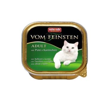 ANIMONDA Vom Feinsten ADULT CAT Indyk i Królik 100g