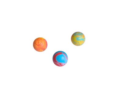 Piłka z pełnej gumy 6 cm - zabawka zapachowa dla psa