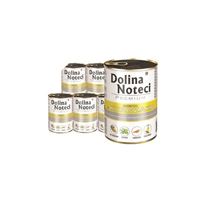 DOLINA NOTECI PREMIUM z kurczakiem 6 x 800 g