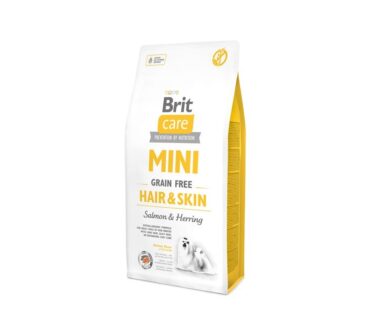 BRIT CARE MINI GRAIN-FREE HAIR&SKIN - 400g