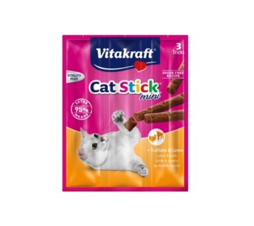 Vitakraft Cat Stick Mini mięsem indyka i baraniną - 3szt. kabanosiki dla kota