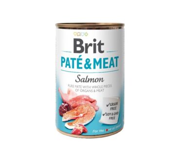 BRIT PATE & MEAT SALMON 400G