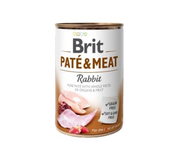 BRIT PATE & MEAT RABBIT 400G