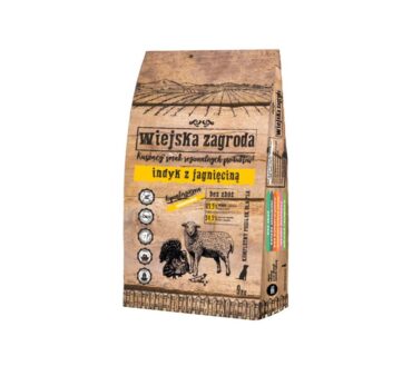 WIEJSKA ZAGRODA Indyk z jagnięciną - 9 kg
