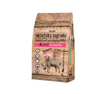 WIEJSKA ZAGRODA Jagnięcina ze szpinakiem - 9 kg