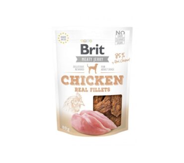 Brit jerky snack chicken fillets 80g