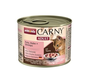 Animonda Carny Indyk, Kurczak, Krewetki 200g