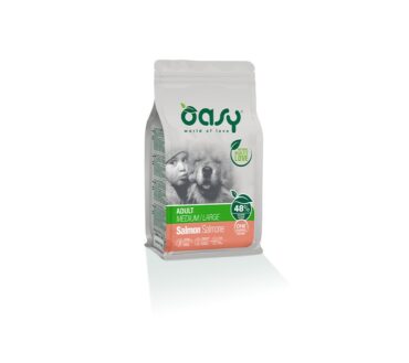 Oasy ONE ANIMAL PROTEIN DRY ADULT M/L łosoś12kg
