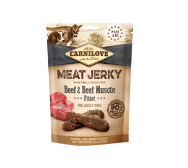 Carnilove Jerky Beef & Beef Muscle Fillet 100g