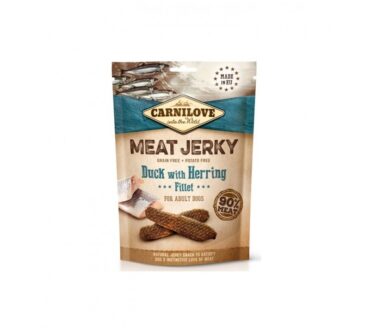 Carnilove Jerky Duck with Herring Fillet 100g