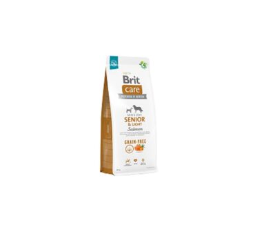 Brit Care Dog Grain-free Senior & Light Salmon - 1kg