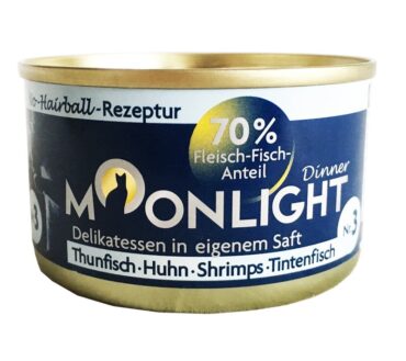 MoonLight Dinner 3 Tuńczyk, Kurczak, Krewetki i Kałamarnica