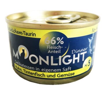 MoonLight Dinner 5 Kurczak, Kałamarnica, Marchew i Dynia