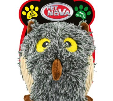 Pet Nova - zabawka pluszowa sowa 15cm