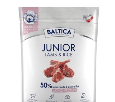 Baltica Junior ras dużych Lamb&Rice 1kg