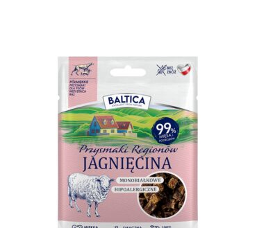 Baltica półmiękkie przysmaki dla psów z jagnięciny 30g