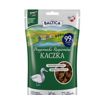 Baltica półmiękkie przysmaki dla psów z kaczki 80g
