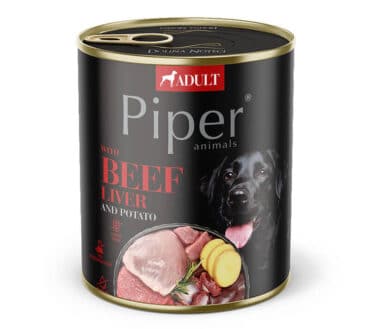 Piper Animals z wątróbką wołową i zmiemniakiem 800 g