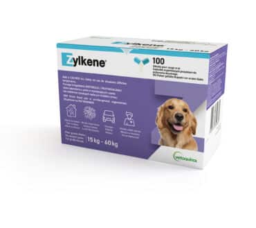 Vetoquniol Zylkene® Pierwsza pomoc w stresujących sytuacjach 10 tabletek 15kg - 60kg dla psa