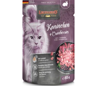 LEONARDO® Finest Selection królik z żurawiną 85g