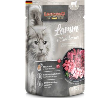LEONARDO Finest Selection jagnięcina z żurawiną 85g