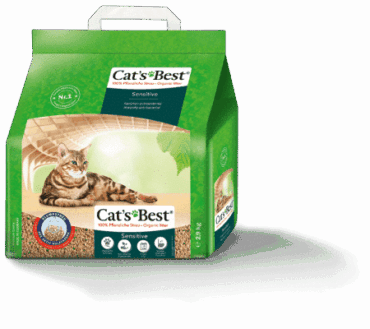 Cat’s Best Sensitive 20l - żwirek dla kotów.