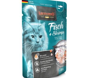 LEONARDO Finest Selection ryba&krewetki 85g (rybne menu)