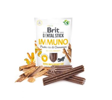BRIT DENTAL STICK IMMUNO WITH PROBIOTICS & CINNAMON 251G