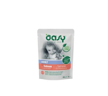 Oasy Kot Lifestage Saszetka Adult Losos 85g