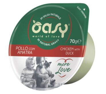Oasy More Love Cup Kurczak Z Kaczka 70g