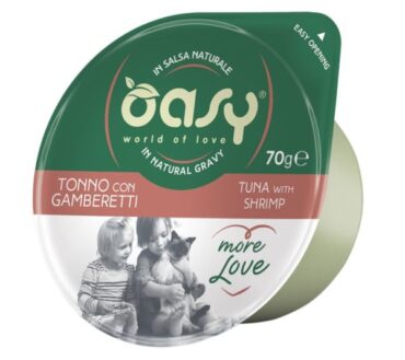 Oasy More Love Cup Tunczyk Z Krewetkami 70g