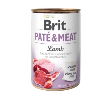 BRIT PATE & MEAT LAMB 800g - mokra karma dla psa