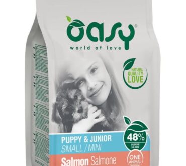 Oasy Oap Puppy S Mini Losos 25kg