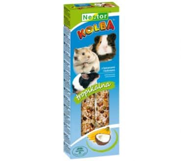 Nestor Kolba Classic dla gryzoni i królików z kokosem i bananami 2 szt