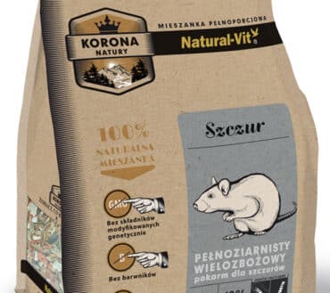 Natural-Vit Korona Natury Karma pełnoporcjowa dla SZCZURÓW 750g