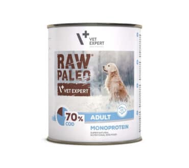 Raw Paleo Adult Dog Cod 800g Mokra Karma Dla Psow Doroslych Monoproteina Z Dorszem