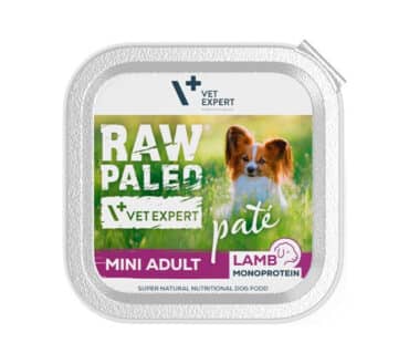 Raw Paleo Pate Mini Adult Lamb Mokra Karma Dla Psow Doroslych Jagniecina 150g