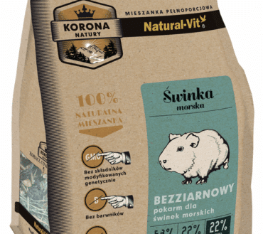 Natural-Vit Korona Natury Karma pełnoporcjowa dla ŚWINKI MORSKIEJ 750g