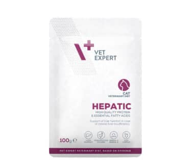 Vet Expert Hepatic Cat Saszetka 100g Mokra Karma Weterynaryjna Dla Kotow