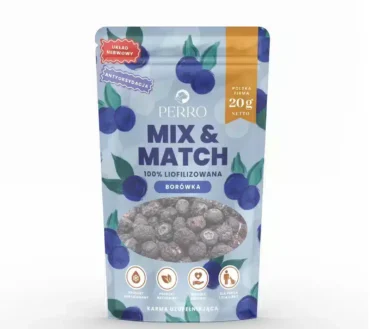 Perro MIX & MATCH Borówka amerykańska Przysmaki liofilizowane 20g