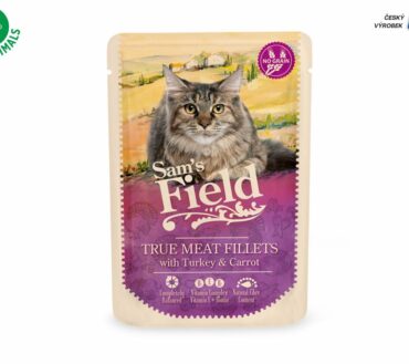 Sam's Field True MeatFillets with Turkey & Carrot - 85g saszetka