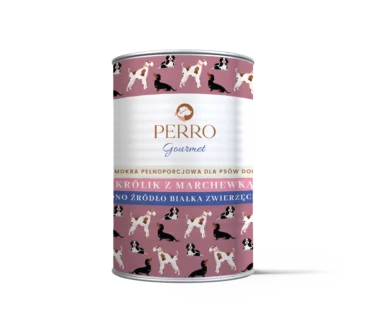 Gourmet Królik z marchewką dla psów dorosłych 400g