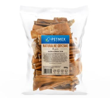 Petmex Skóra Końska 15cm Gryzak Naturalny Przysmak Dla Psa 500g