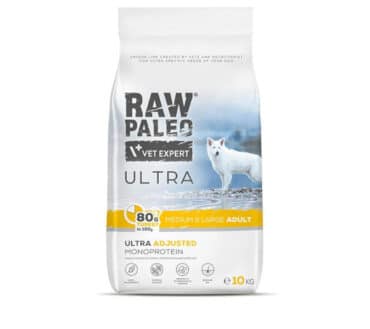 Raw Paleo Ultra Turkey Adult Medium Large Sucha Karma Z Indykiem Dla Psow Doroslych Ras Srednich I Duzych