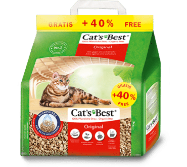 Cat’s Best 5L + 40% – naturalny żwirek dla kota